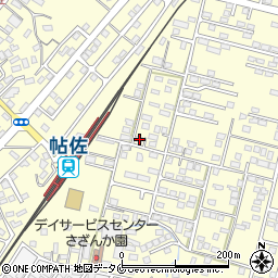 鹿児島県姶良市東餅田1574-1周辺の地図