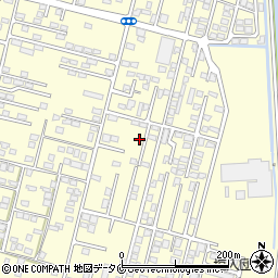 鹿児島県姶良市東餅田1150-17周辺の地図