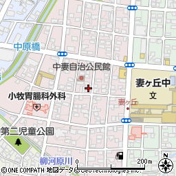 宮崎県都城市中原町21-9周辺の地図