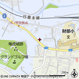 鹿児島県曽於市財部町北俣1086周辺の地図