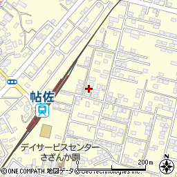 鹿児島県姶良市東餅田1574-2周辺の地図