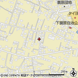 宮崎県都城市蓑原町2997-6周辺の地図