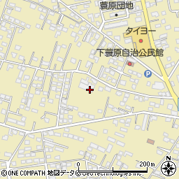 宮崎県都城市蓑原町3001-1周辺の地図