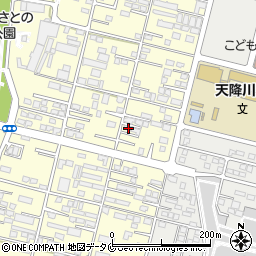 鹿児島県霧島市隼人町住吉326周辺の地図