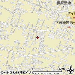 宮崎県都城市蓑原町2994-6周辺の地図