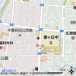 宮崎県都城市中原町19-7周辺の地図