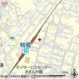 鹿児島県姶良市東餅田1576-2周辺の地図