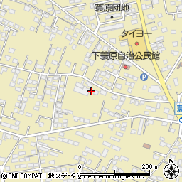 宮崎県都城市蓑原町3001-2周辺の地図