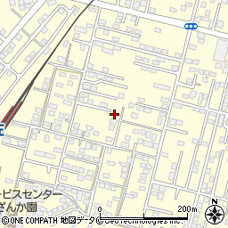 鹿児島県姶良市東餅田1517-2周辺の地図