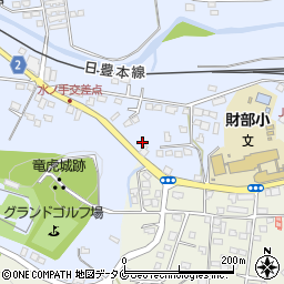 鹿児島県曽於市財部町北俣10866周辺の地図