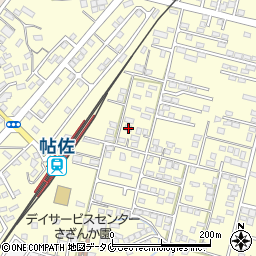鹿児島県姶良市東餅田1578周辺の地図