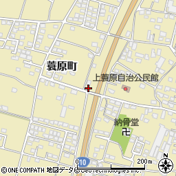 宮崎県都城市蓑原町2413周辺の地図