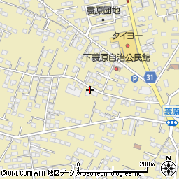 宮崎県都城市蓑原町3001-4周辺の地図