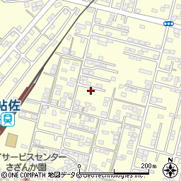 鹿児島県姶良市東餅田1517-13周辺の地図