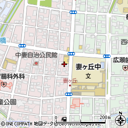 宮崎県都城市中原町19周辺の地図