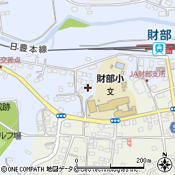 鹿児島県曽於市財部町北俣10872周辺の地図