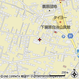 宮崎県都城市蓑原町3001周辺の地図