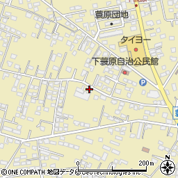 宮崎県都城市蓑原町3001周辺の地図