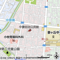 宮崎県都城市中原町21周辺の地図