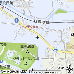 鹿児島県曽於市財部町北俣10859周辺の地図