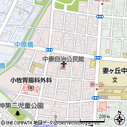 宮崎県都城市中原町21-16周辺の地図