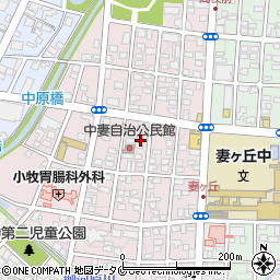 宮崎県都城市中原町21-6周辺の地図