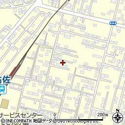 鹿児島県姶良市東餅田1516-15周辺の地図