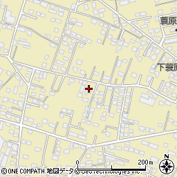 宮崎県都城市蓑原町2983-22周辺の地図