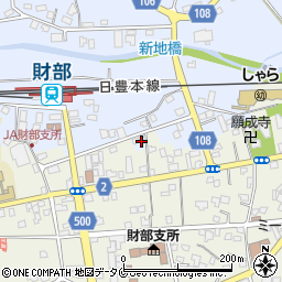 鹿児島県曽於市財部町北俣1862周辺の地図