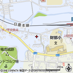 鹿児島県曽於市財部町北俣10875周辺の地図