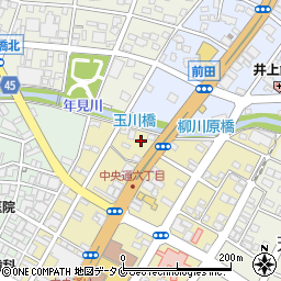 宮崎県都城市中町8周辺の地図