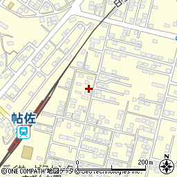 鹿児島県姶良市東餅田1590-2周辺の地図