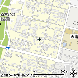 鹿児島県霧島市隼人町住吉268周辺の地図