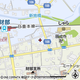 鹿児島県曽於市財部町北俣1847-2周辺の地図