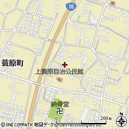 宮崎県都城市蓑原町2958周辺の地図