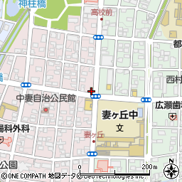 宮崎県都城市中原町30-8周辺の地図