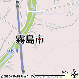 鹿児島県霧島市国分上井1380周辺の地図