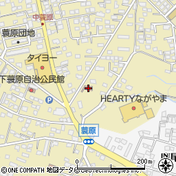 宮崎県都城市蓑原町3224-2周辺の地図