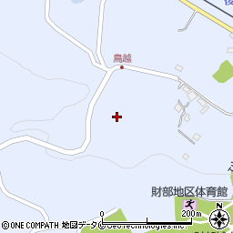 鹿児島県曽於市財部町北俣10590周辺の地図