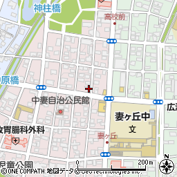 宮崎県都城市中原町29-8周辺の地図