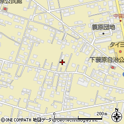 宮崎県都城市蓑原町2376-16周辺の地図