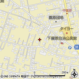 宮崎県都城市蓑原町2375周辺の地図