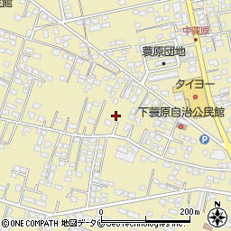 宮崎県都城市蓑原町2375周辺の地図