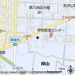 セブンイレブン三股樺山店周辺の地図