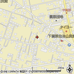 宮崎県都城市蓑原町2376-11周辺の地図