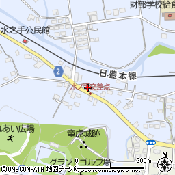 鹿児島県曽於市財部町北俣10857周辺の地図