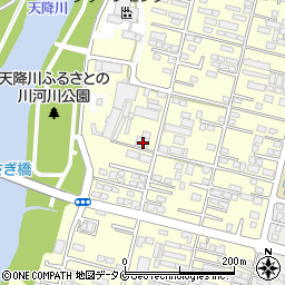 鹿児島県霧島市隼人町住吉489周辺の地図