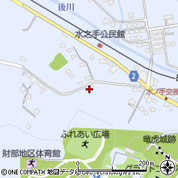 鹿児島県曽於市財部町北俣10698周辺の地図