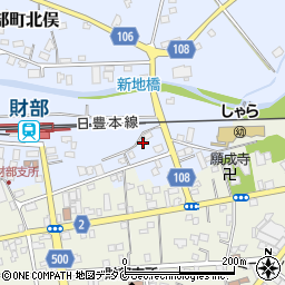 鹿児島県曽於市財部町北俣1843-2周辺の地図