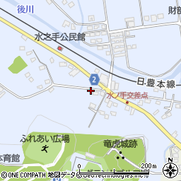 鹿児島県曽於市財部町北俣10700周辺の地図